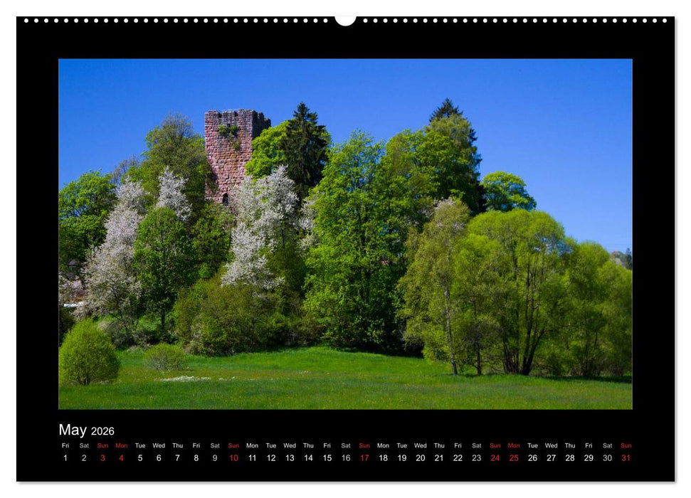 The Black Forest - UK Version (CALVENDO Premium-Calendar 2026)