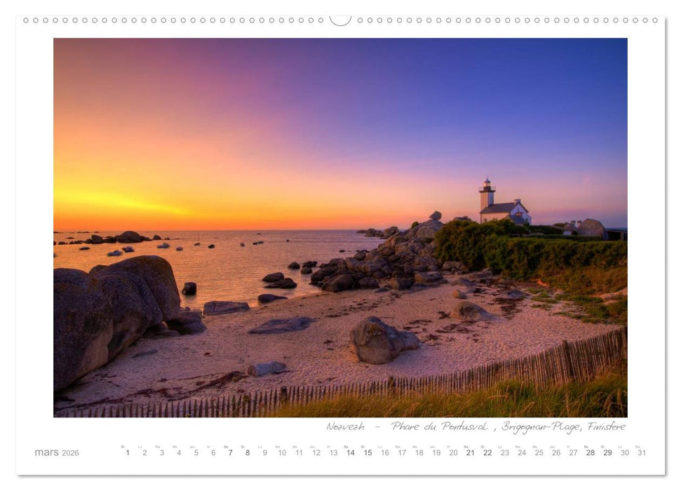 Rêves de Bretagne - Breizh (CALVENDO Calendrier supérieur 2026)