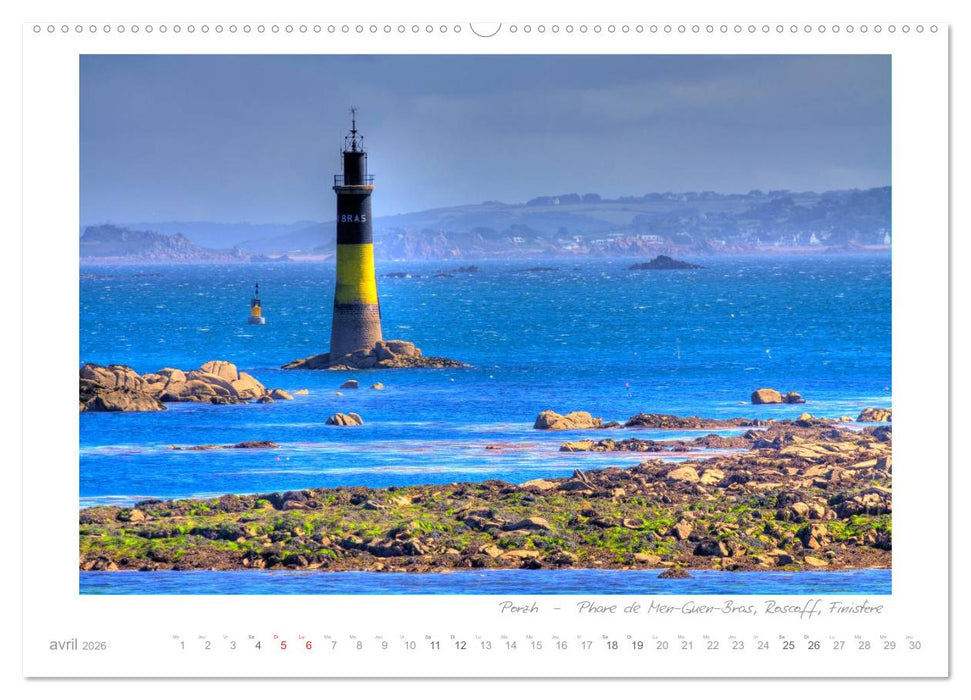 Rêves de Bretagne - Breizh (CALVENDO Calendrier supérieur 2026)
