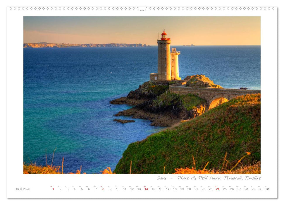 Rêves de Bretagne - Breizh (CALVENDO Calendrier supérieur 2026)