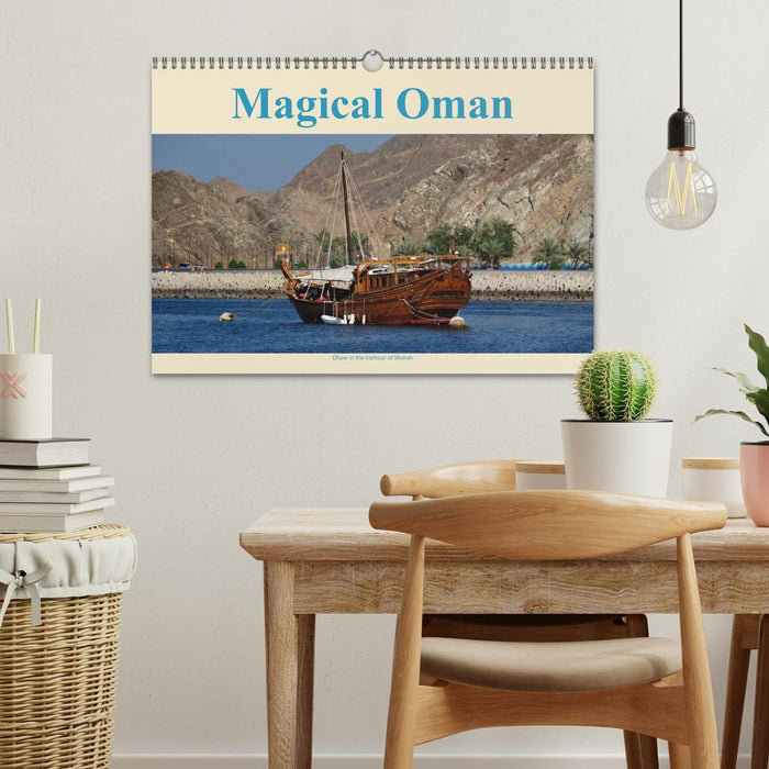 Magical Oman UK Version (CALVENDO Monthly Calendar 2026)