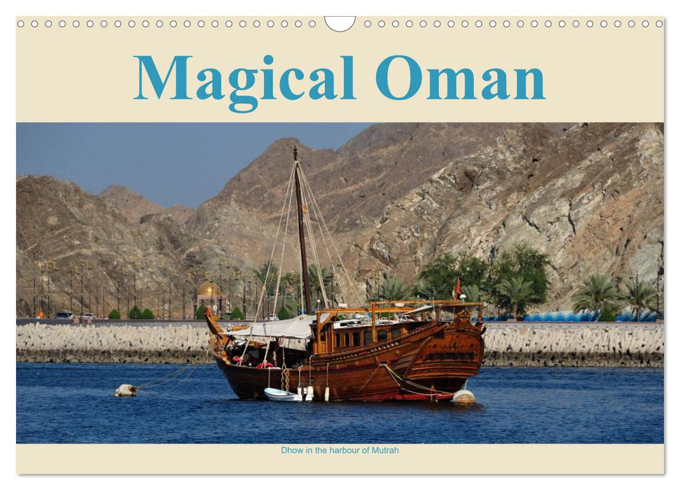 Magical Oman UK Version (CALVENDO Monthly Calendar 2026)