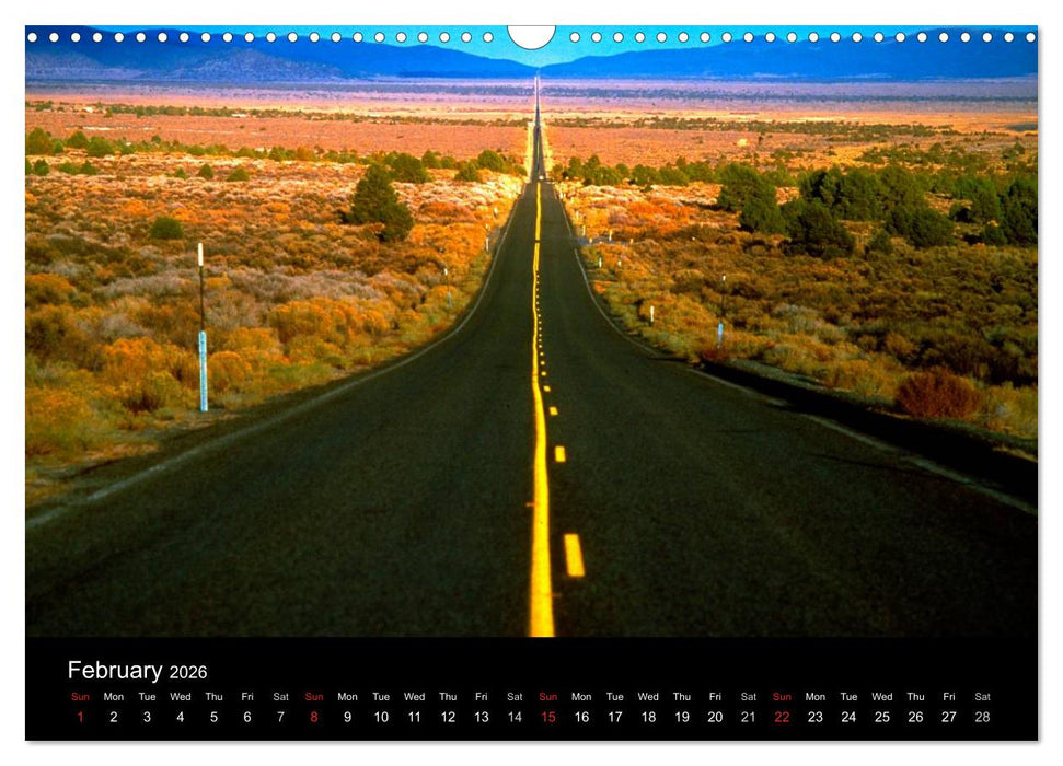 USA - National Parks (CALVENDO Monthly Calendar 2026)