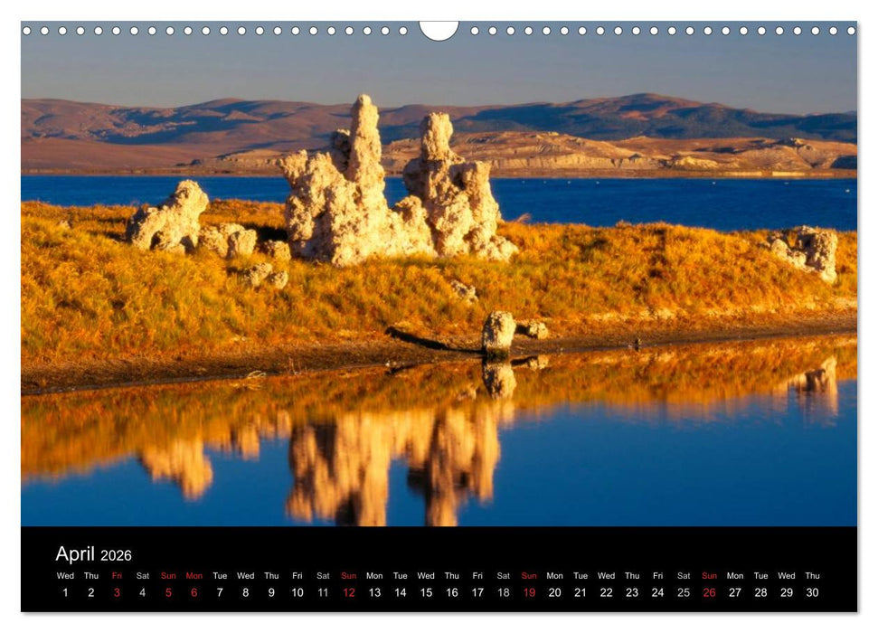 USA - National Parks (CALVENDO Monthly Calendar 2026)