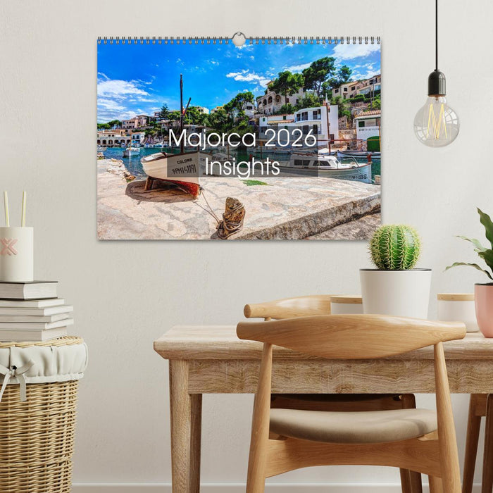 Majorca 2026 Insights (CALVENDO Monthly Calendar 2026)