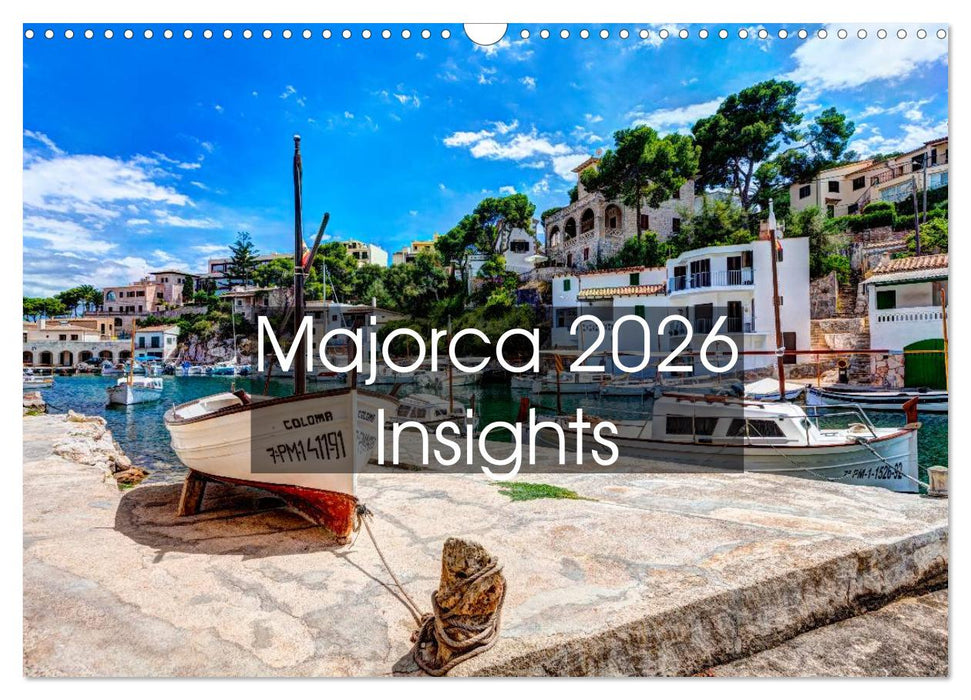 Majorca 2026 Insights (CALVENDO Monthly Calendar 2026)