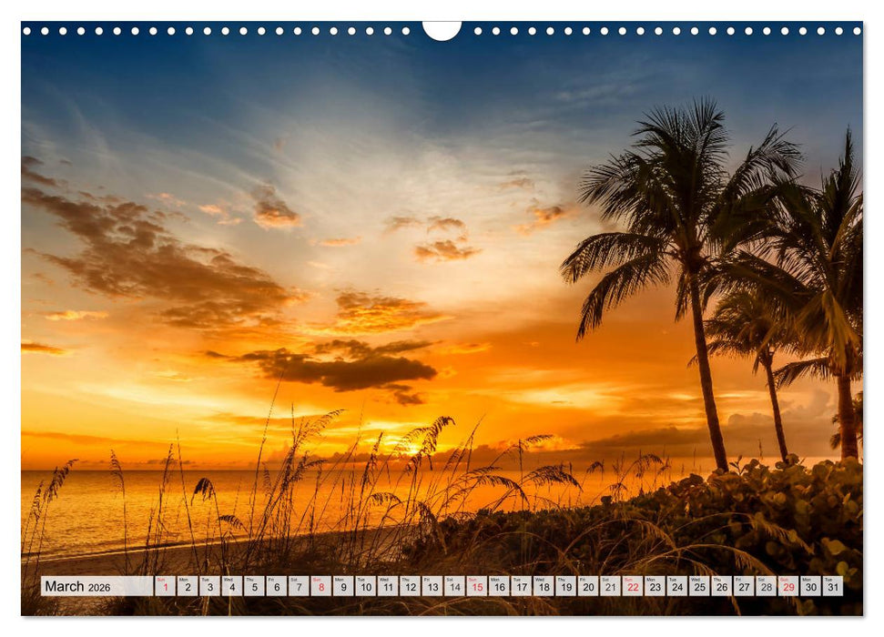FLORIDA The Sunshine State (CALVENDO Monthly Calendar 2026)