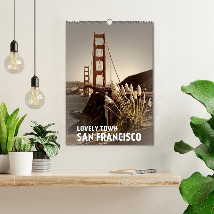 Lovely Town SAN FRANCISCO (CALVENDO Monthly Calendar 2026)