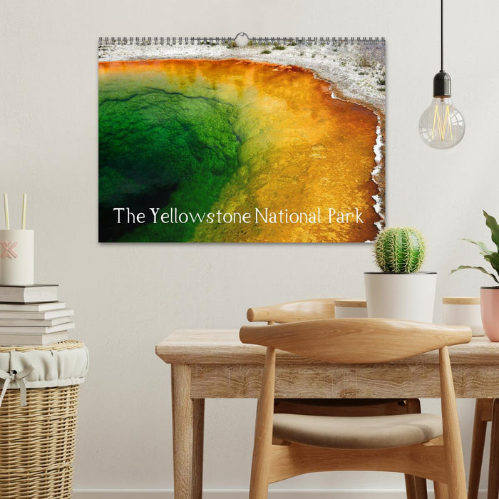 The Yellowstone National Park (CALVENDO Monthly Calendar 2026)