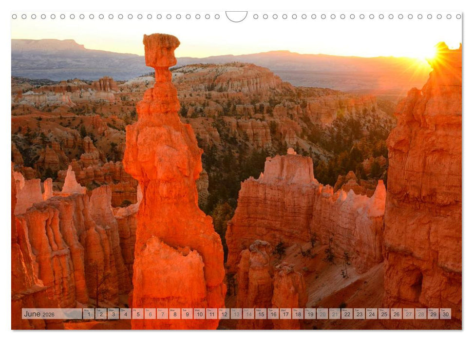 CANYONLAND USA Christian Heeb / UK Version (CALVENDO Monthly Calendar 2026)