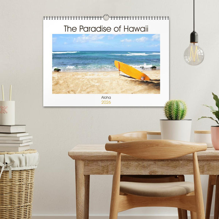 The Paradise of Hawaii (CALVENDO Monthly Calendar 2026)