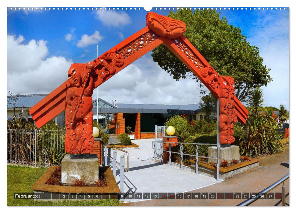 Neuseeland, Südpazifische Inseln (CALVENDO Wandkalender 2026)