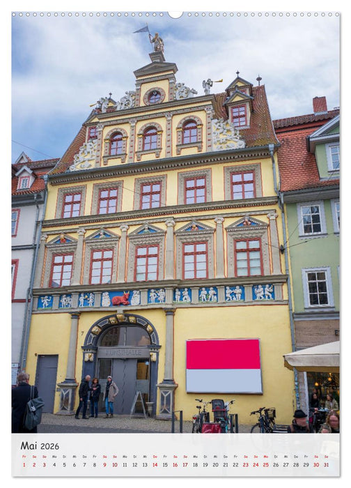 Erfurt - Zwischen Dom und Krämerbrücke (CALVENDO Premium Wandkalender 2026)