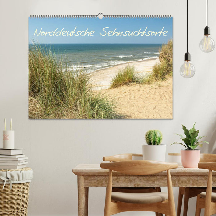 Sehnsuchtsorte in Norddeutschland (CALVENDO Wandkalender 2026)