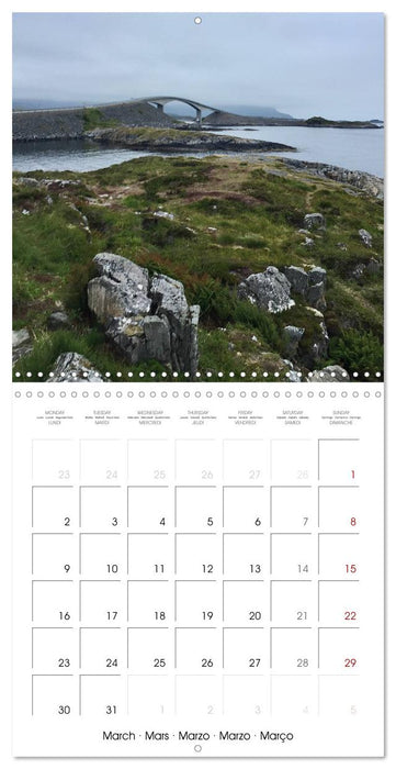 Norway Glory (CALVENDO Monthly Calendar 2026)
