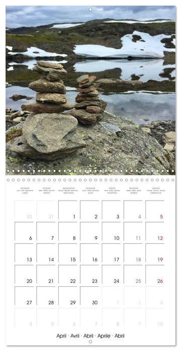 Norway Glory (CALVENDO Monthly Calendar 2026)