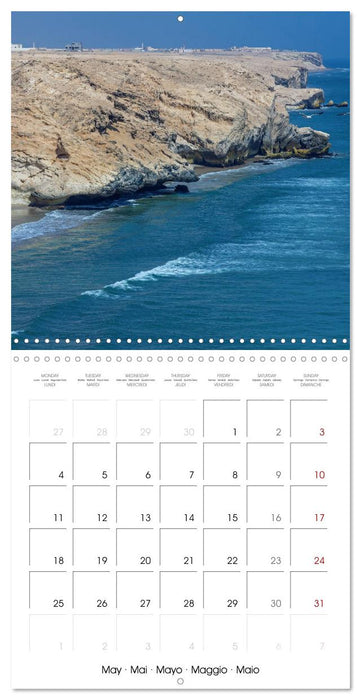 Oman, country of deserts (CALVENDO Monthly Calendar 2026)