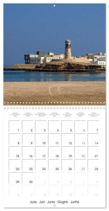 Oman, country of deserts (CALVENDO Monthly Calendar 2026)