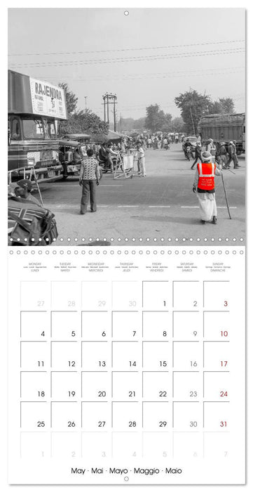 Red spots around the world (CALVENDO Monthly Calendar 2026)