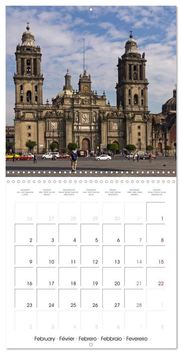 COLOURS OF MEXICO (CALVENDO Monthly Calendar 2026)