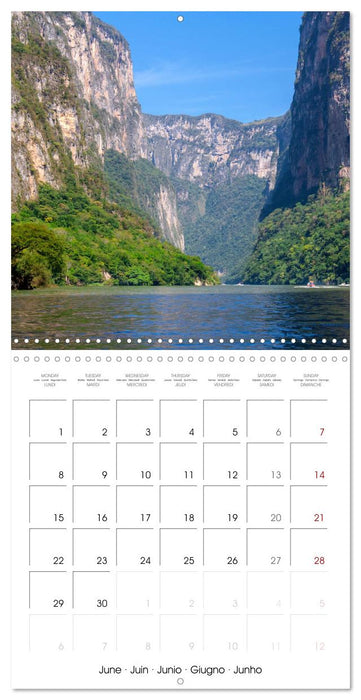 COLOURS OF MEXICO (CALVENDO Monthly Calendar 2026)