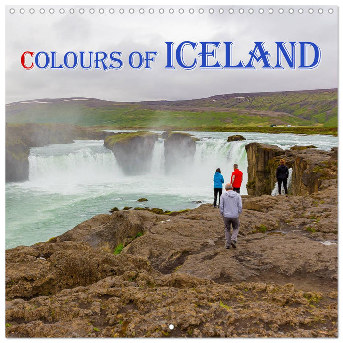 COLOURS OF ICELAND (CALVENDO Monthly Calendar 2026)