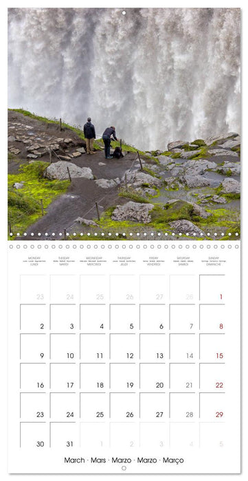 COLOURS OF ICELAND (CALVENDO Monthly Calendar 2026)
