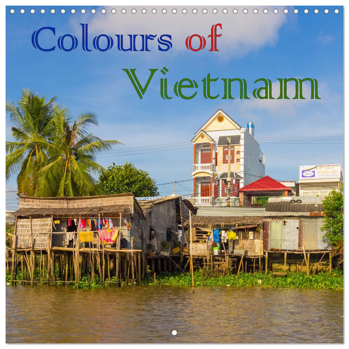 Colours of Vietnam (CALVENDO Monthly Calendar 2026)