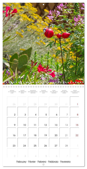 Harriette`s sweet garden (CALVENDO Monthly Calendar 2026)