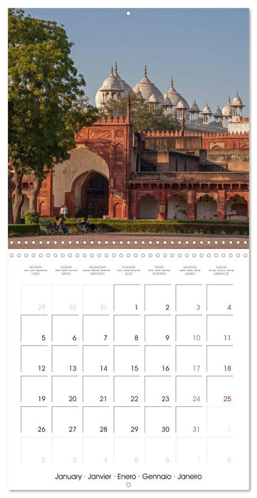 COLOURS OF INDIA (CALVENDO Monthly Calendar 2026)