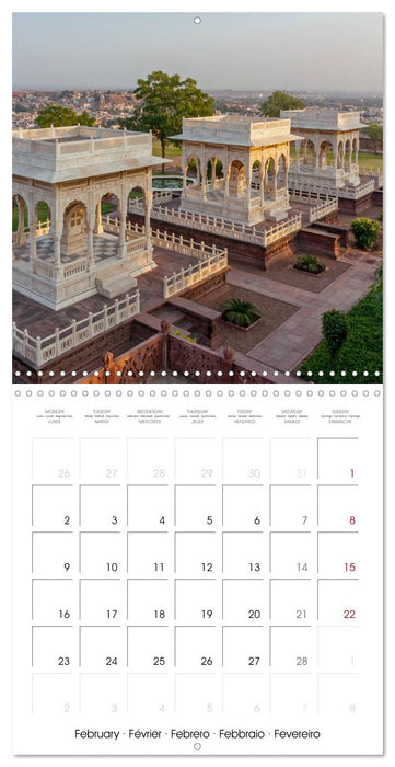 COLOURS OF INDIA (CALVENDO Monthly Calendar 2026)