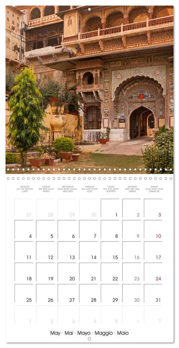 COLOURS OF INDIA (CALVENDO Monthly Calendar 2026)