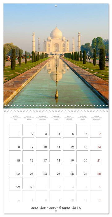 COLOURS OF INDIA (CALVENDO Monthly Calendar 2026)