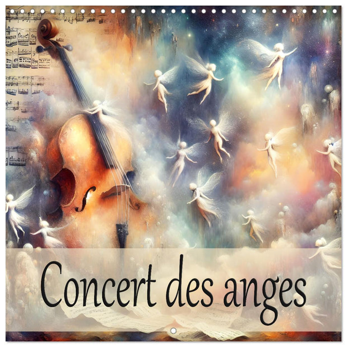 Concert des anges (CALVENDO Calendrier mensuel 2026)