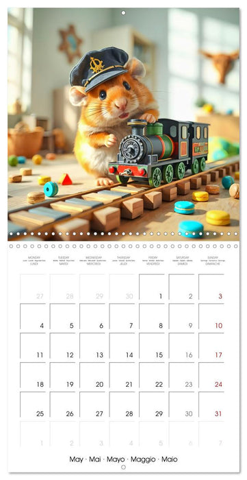 Small paws and great playfulness (CALVENDO Monthly Calendar 2026)