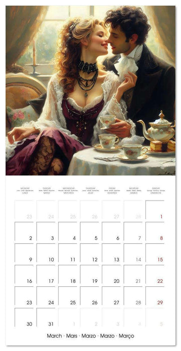 Teatime for two (CALVENDO Monthly Calendar 2026)