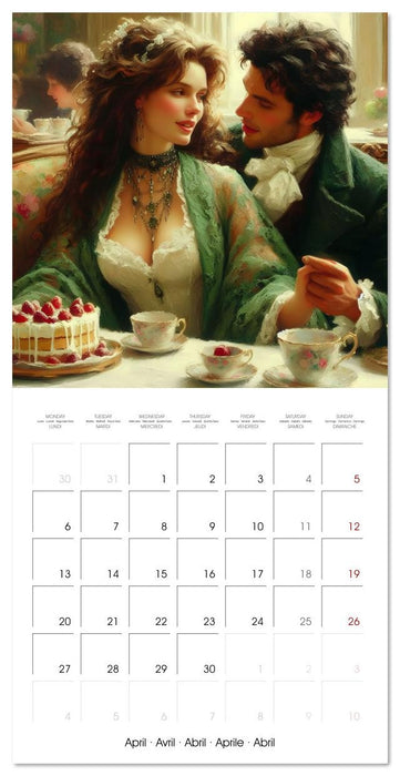 Teatime for two (CALVENDO Monthly Calendar 2026)