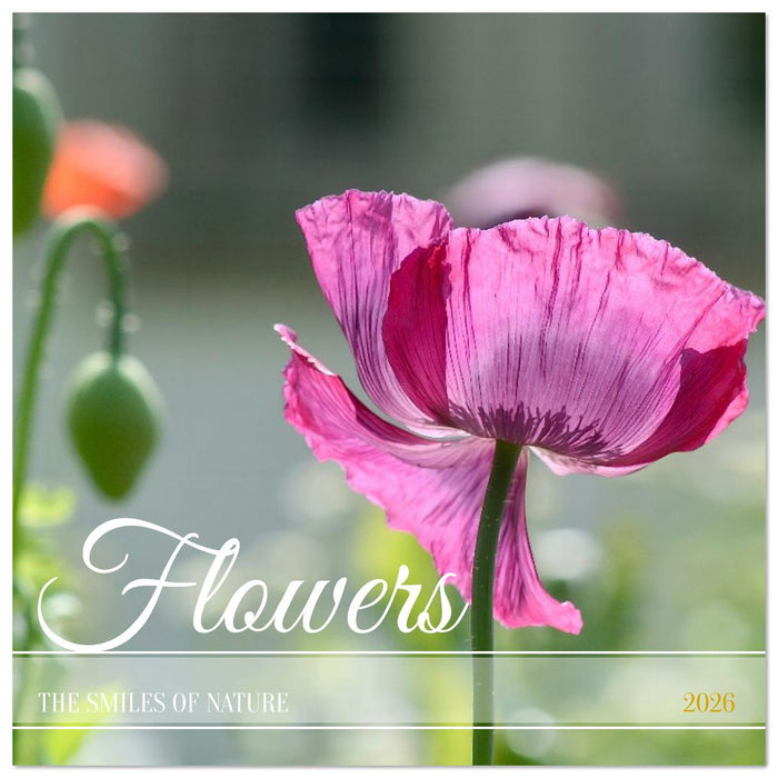 ENCHANTING FLOWERS (CALVENDO Monthly Calendar 2026)