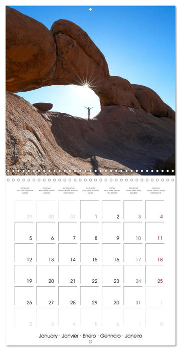 Namibian Adventure (CALVENDO Monthly Calendar 2026)