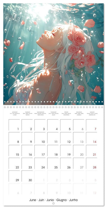 Mermaid Dreams - A Year of Enchanted Oceans (CALVENDO Monthly Calendar 2026)