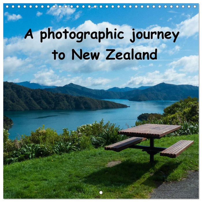 A photographic journey to New Zealand (CALVENDO Monthly Calendar 2026)