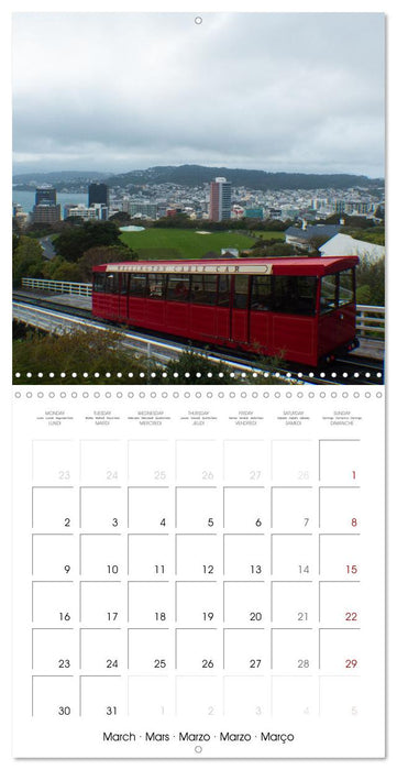 A photographic journey to New Zealand (CALVENDO Monthly Calendar 2026)