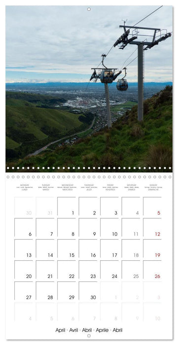 A photographic journey to New Zealand (CALVENDO Monthly Calendar 2026)