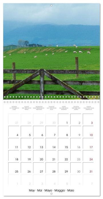 A photographic journey to New Zealand (CALVENDO Monthly Calendar 2026)