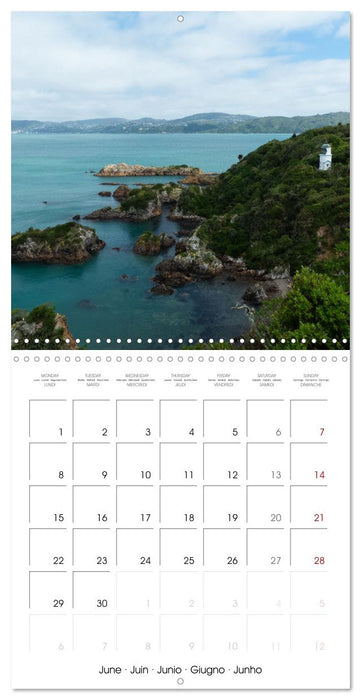 A photographic journey to New Zealand (CALVENDO Monthly Calendar 2026)