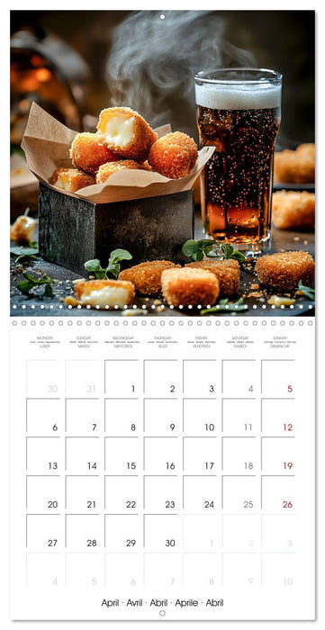 Fast Food Fiesta: 365 Days of Fast Food Delights (CALVENDO Monthly Calendar 2026)