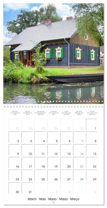 Spreewald - A Natural Paradise (CALVENDO Monthly Calendar 2026)