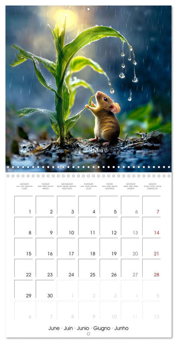 MOUSE MAGIC - Joyful Moments from the World of Mice (CALVENDO Monthly Calendar 2026)