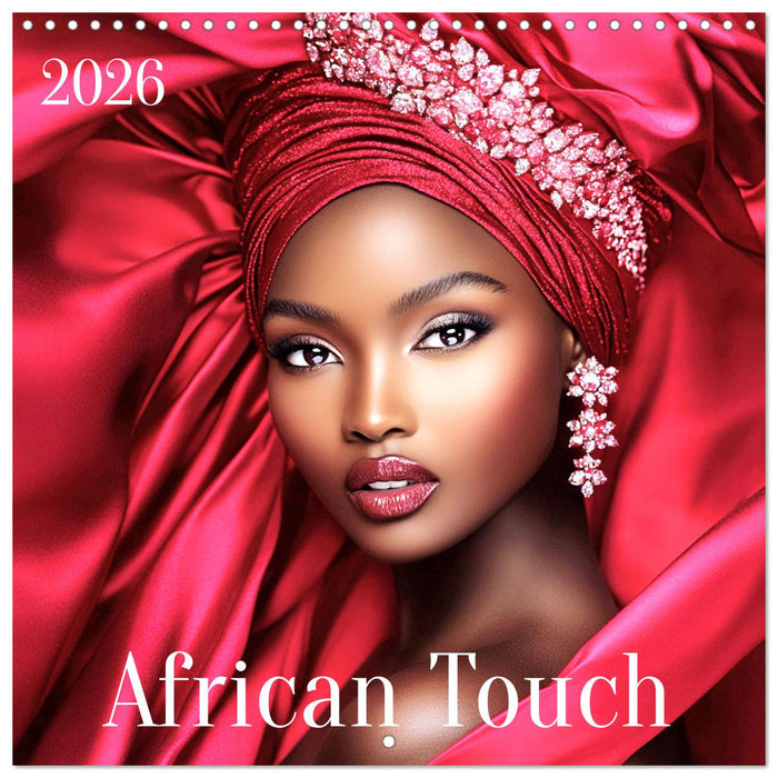 African Touch (CALVENDO Monthly Calendar 2026)