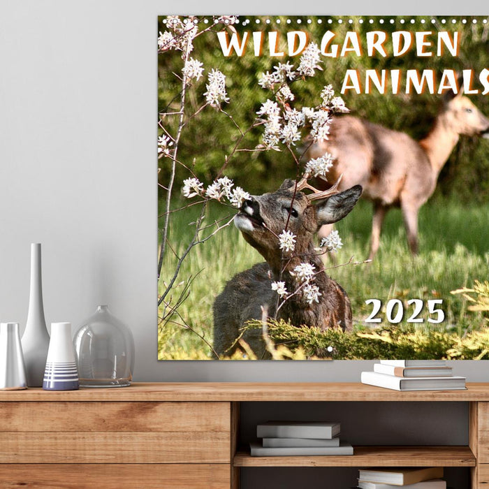 WILD GARDEN ANIMALS (CALVENDO Monthly Calendar 2026)
